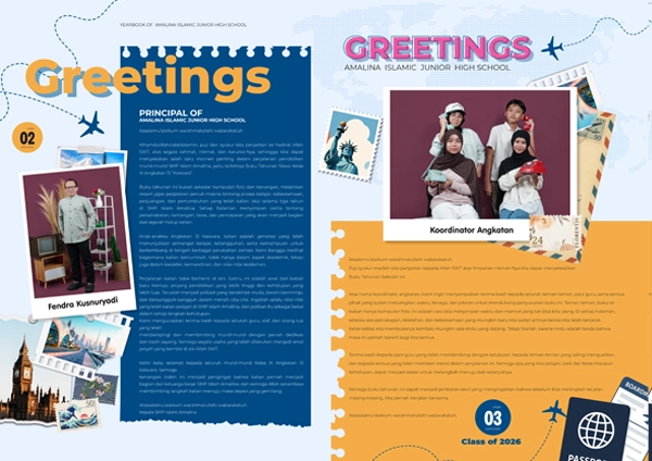 Layout Yearbook traveling